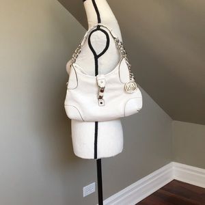 Authentic Cream Michael Kors Bag